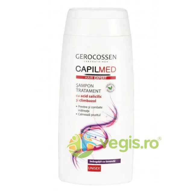Capilmed Sampon Cu Acid Salicilic & Climbazol 275ml GEROCOSSEN — preț și oferte