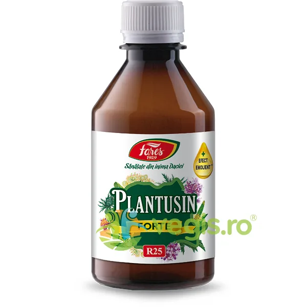 Sirop Plantusin Forte (R25) 250ml FARES — preț și oferte