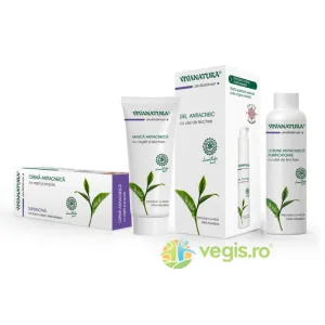 Pachet Antiacneic: Lotiune+Crema+Masca+Gel
