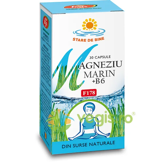 Magneziu Marin + B6 (F178) 30cps FARES — preț și oferte