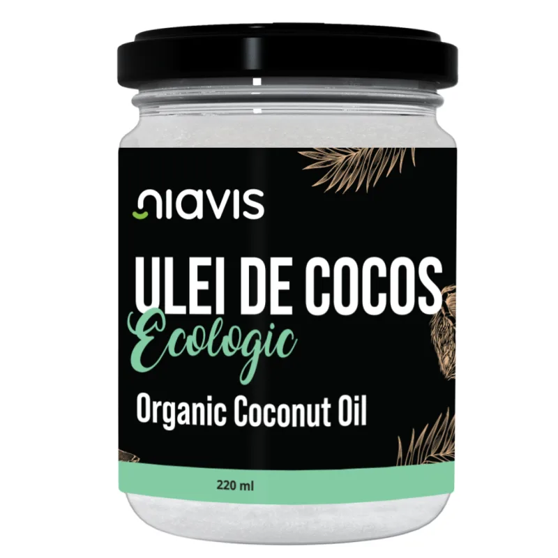 Ulei de Cocos extra virgin ecologic bio 220ml, Niavis — preț și oferte
