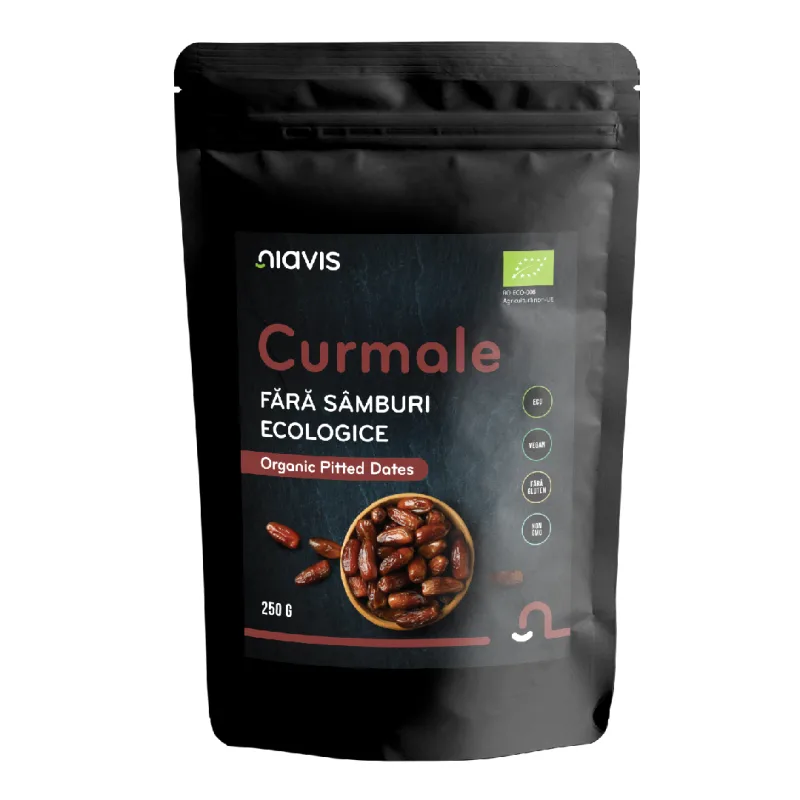 Niavis Curmale fara samburi Ecologice BIO, 250g — preț și oferte