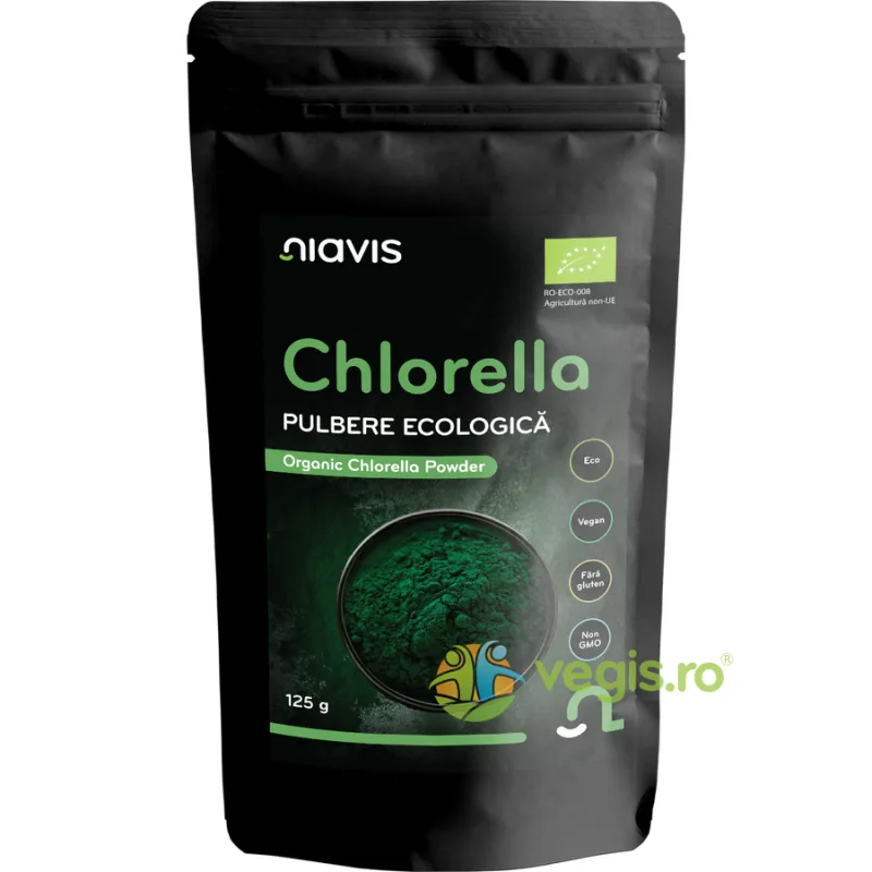 Chlorella Pulbere Ecologica/Bio 125g NIAVIS — preț și oferte