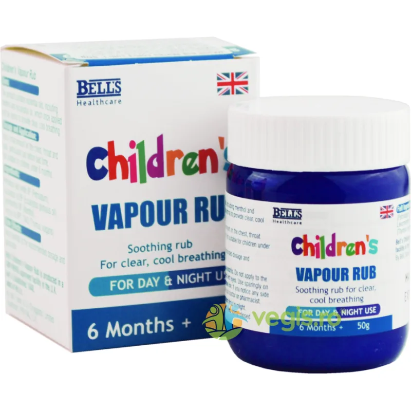 Vapour Rub Respiri Usor pentru Bebelusi 6 Luni+ 50g BELL'S HEALTHCARE — preț și oferte