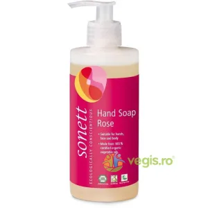 Sapun Lichid Trandafiri Bio 300ml