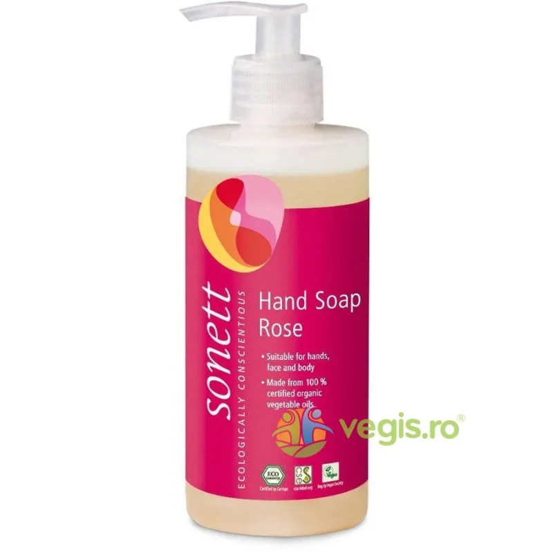 Sapun Lichid Trandafiri Bio 300ml SONETT — preț și oferte