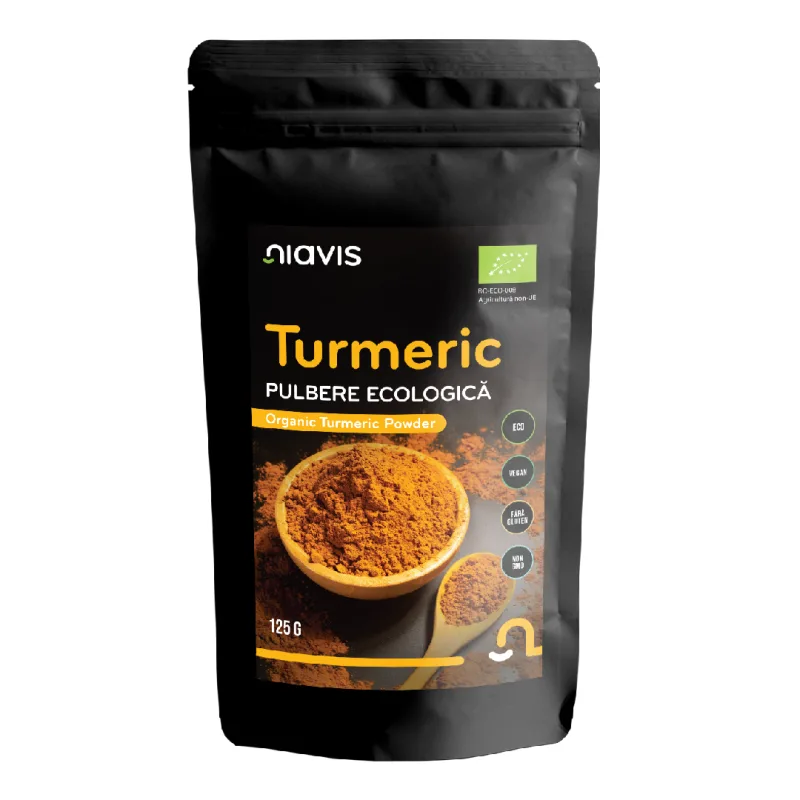 Turmeric Pulbere Ecologica Bio, 125g, Niavis — preț și oferte