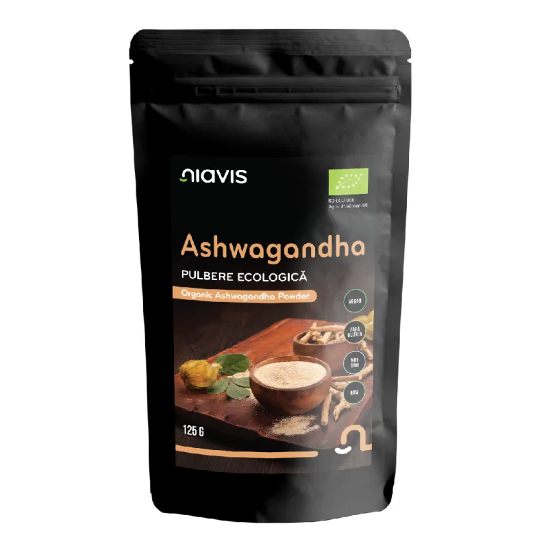 Ashwagandha Pulbere Ecologica BIO, 125g, Niavis — preț și oferte