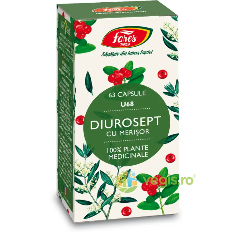 Diurosept cu Merisor (U68) 63Cps FARES — preț și oferte