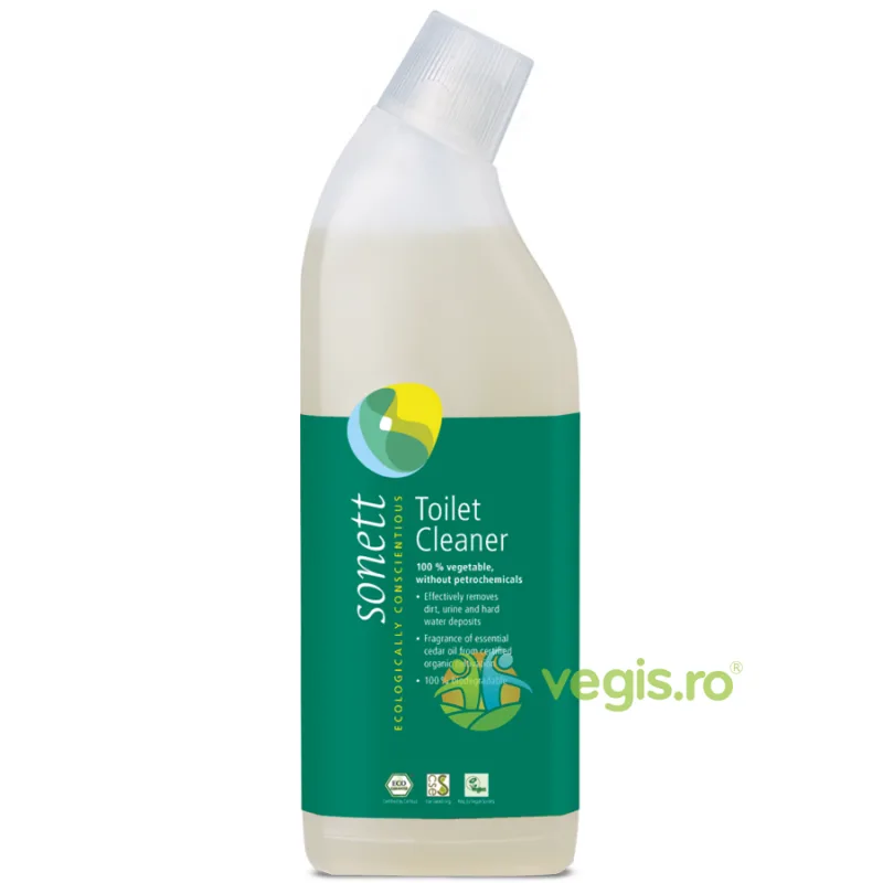 Detergent Pentru Toaleta cu Cedru si Citronella Bio 750ml SONETT — preț și oferte