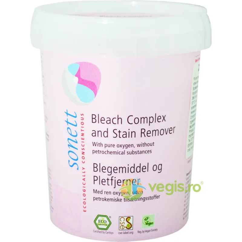 Complex Inalbitor si pentru Scos Pete Ecologic/Bio 450g SONETT — preț și oferte