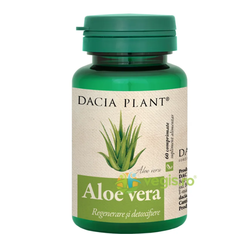Aloe Vera 60Cpr DACIA PLANT — preț și oferte