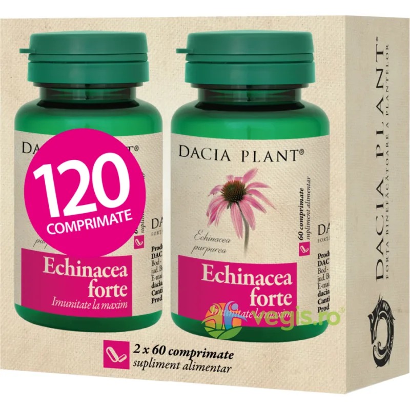 Echinacea Forte 120cpr DACIA PLANT — preț și oferte