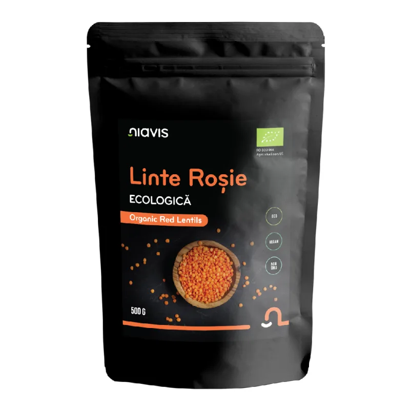 Linte Rosie Ecologica BIO, 500g, Niavis — preț și oferte