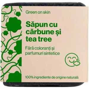 Sapun Natural cu Carbune si Tea Tree 110g
