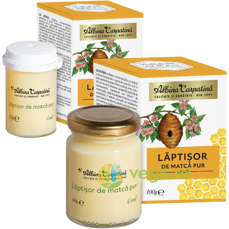 Pachet Laptisor de Matca Pur 100g+25g Albina Carpatina — preț și oferte