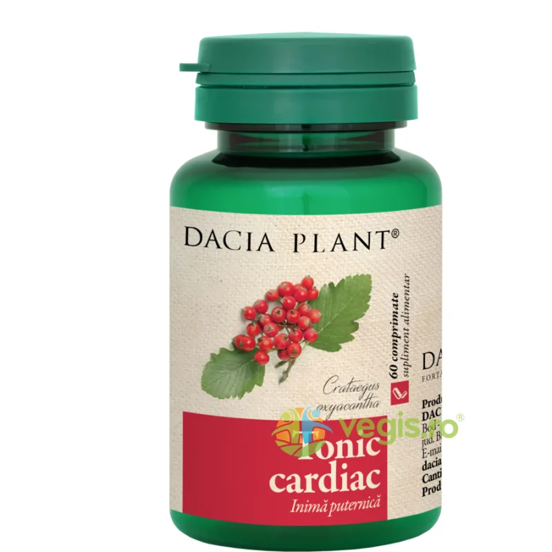 Tonic Cardiac 60Cpr DACIA PLANT — preț și oferte