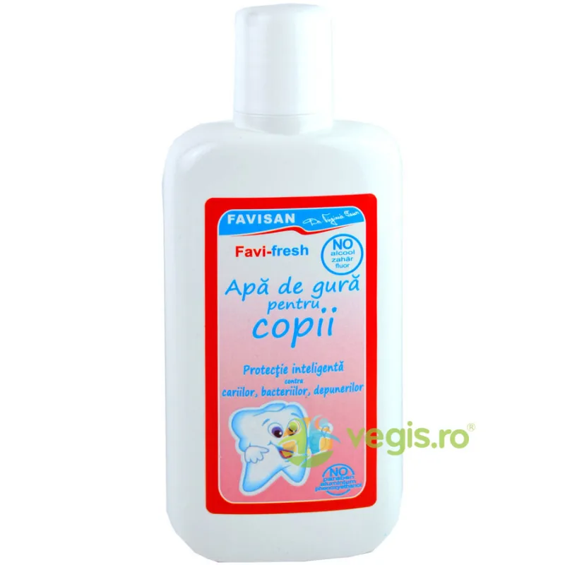 Apa de Gura pentru Copii 125ml Favisan — preț și oferte