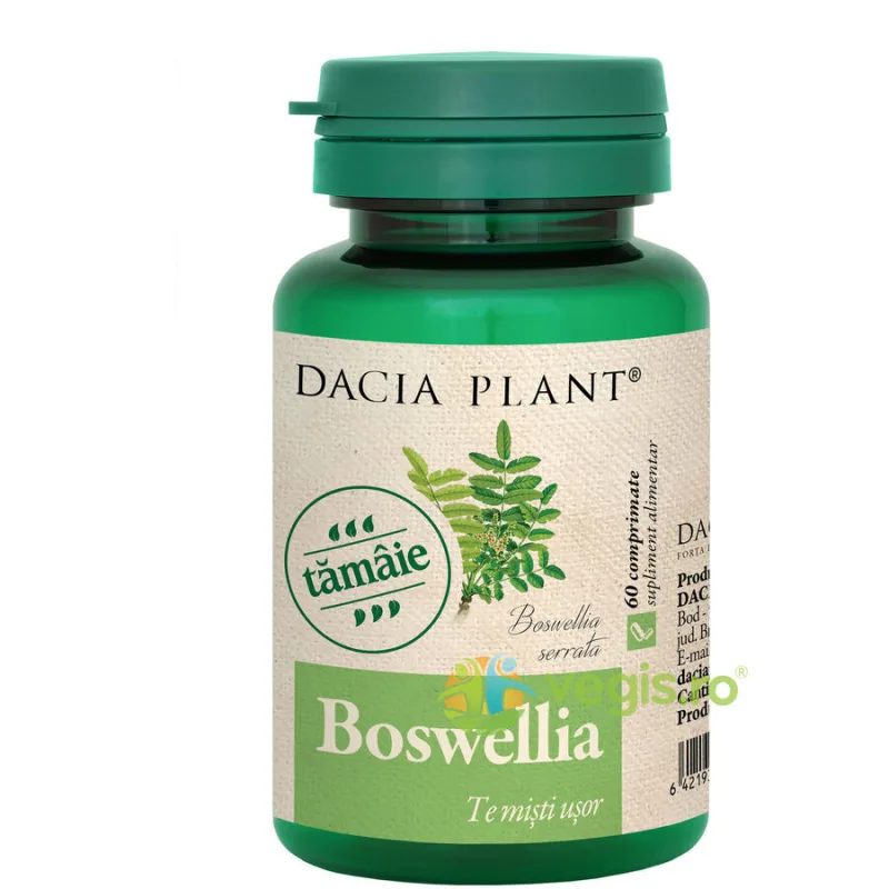 Boswellia (Tamaie) 60Cpr DACIA PLANT — preț și oferte