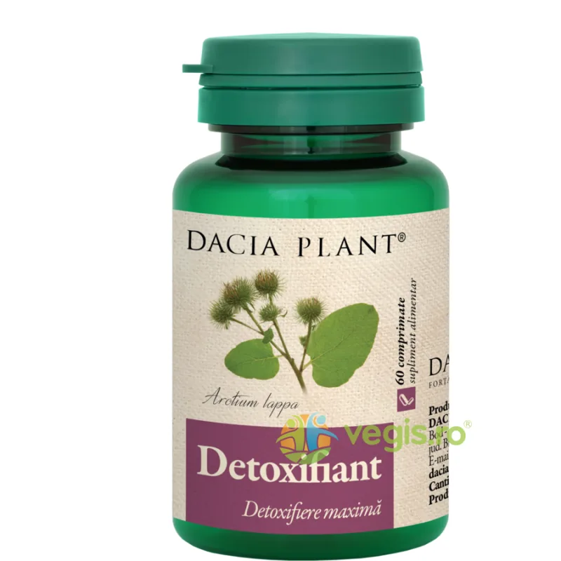 Detoxifiant 60Cpr DACIA PLANT — preț și oferte