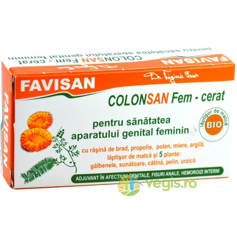 Colonsan Fem Cerat pentru Femei cu Laptisor de Matca Bio 19g Favisan — preț și oferte