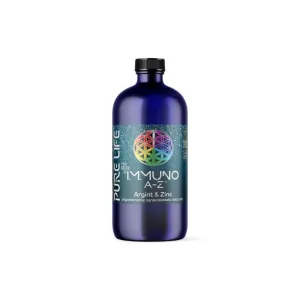 Solutie nanocoloidala cu argint si zinc Imuno A-Z, 480ml, Pure Life