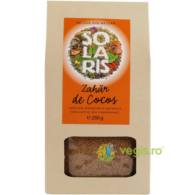 Zahar de Cocos 250g SOLARIS — preț și oferte