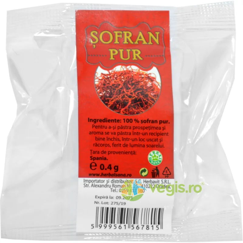 Sofran Pur 0.4g Herbavit — preț și oferte