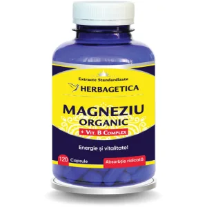 Magneziu Organic cu B Complex 120cps