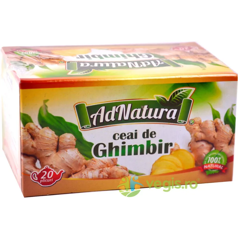 Ceai De Ghimbir 20Dz ADNATURA — preț și oferte