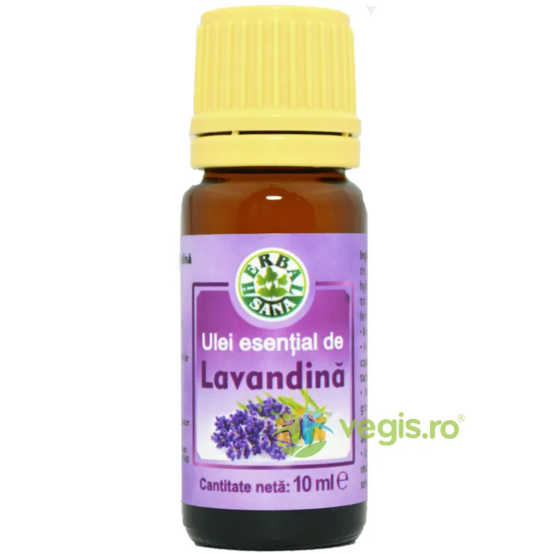 Ulei Esential De Lavandina (Lavanda) 10ml Herbavit — preț și oferte