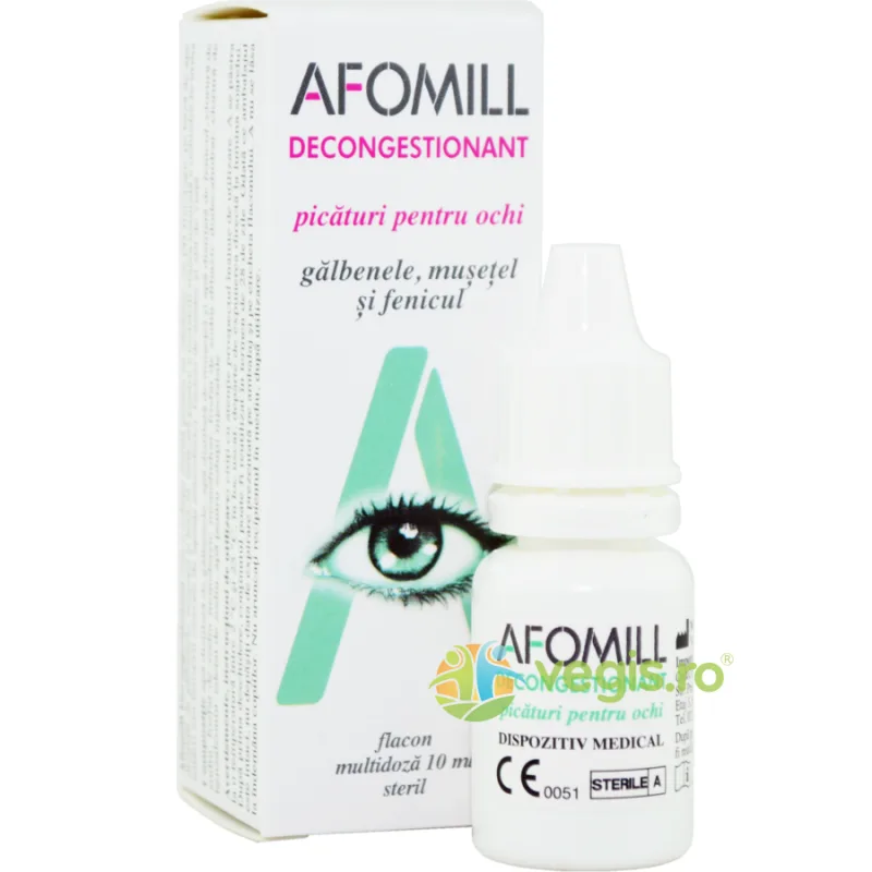 Decongestionant - Picaturi Oculare 10ml AFOMILL — preț și oferte