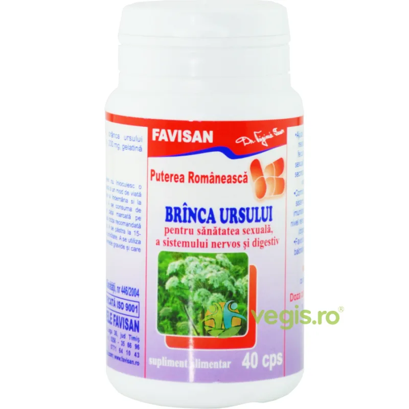 Branca Ursului 40cps Favisan — preț și oferte