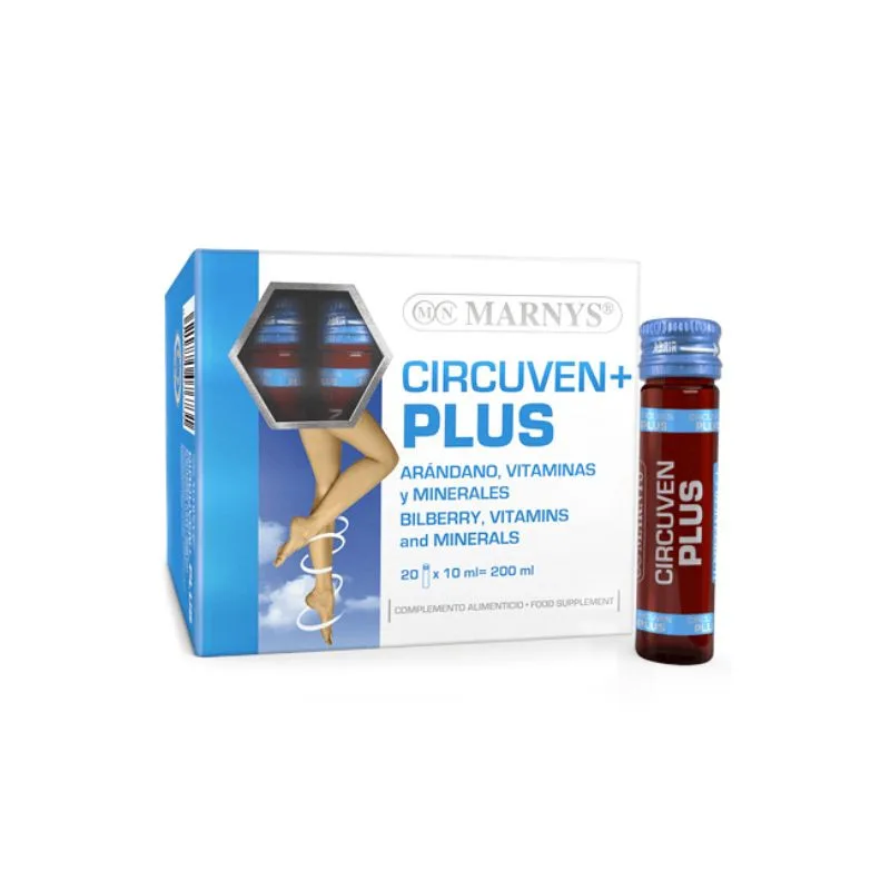 Marnys Circuven Plus pentru Circulatia Sangvina, 20 fiole — preț și oferte