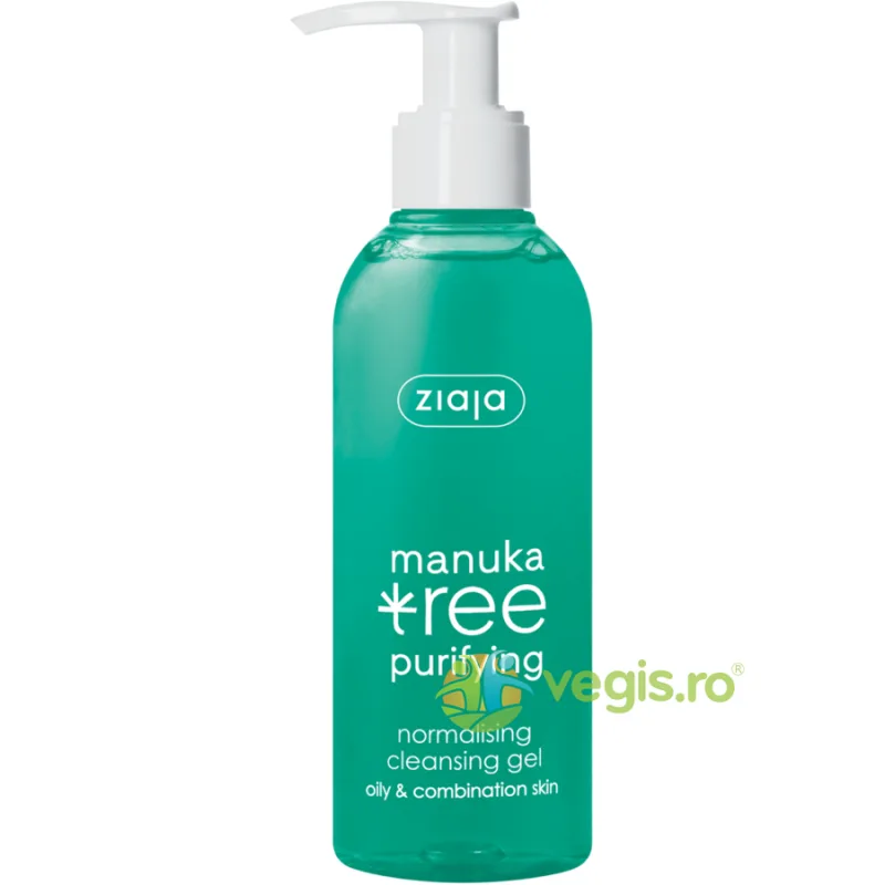 Gel de Curatare Normalizator cu Extract din Frunze de Manuka 200ml ZIAJA — preț și oferte
