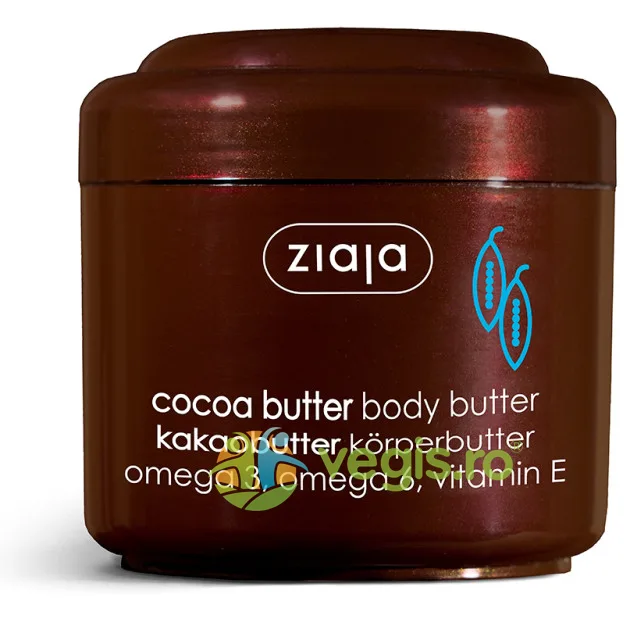 Unt de Corp cu Unt de Cacao 200ml ZIAJA — preț și oferte