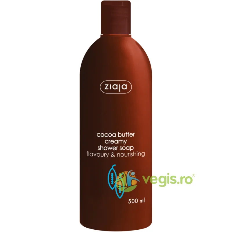 Gel De Dus Crema Cu Unt De Cacao 500ml ZIAJA — preț și oferte