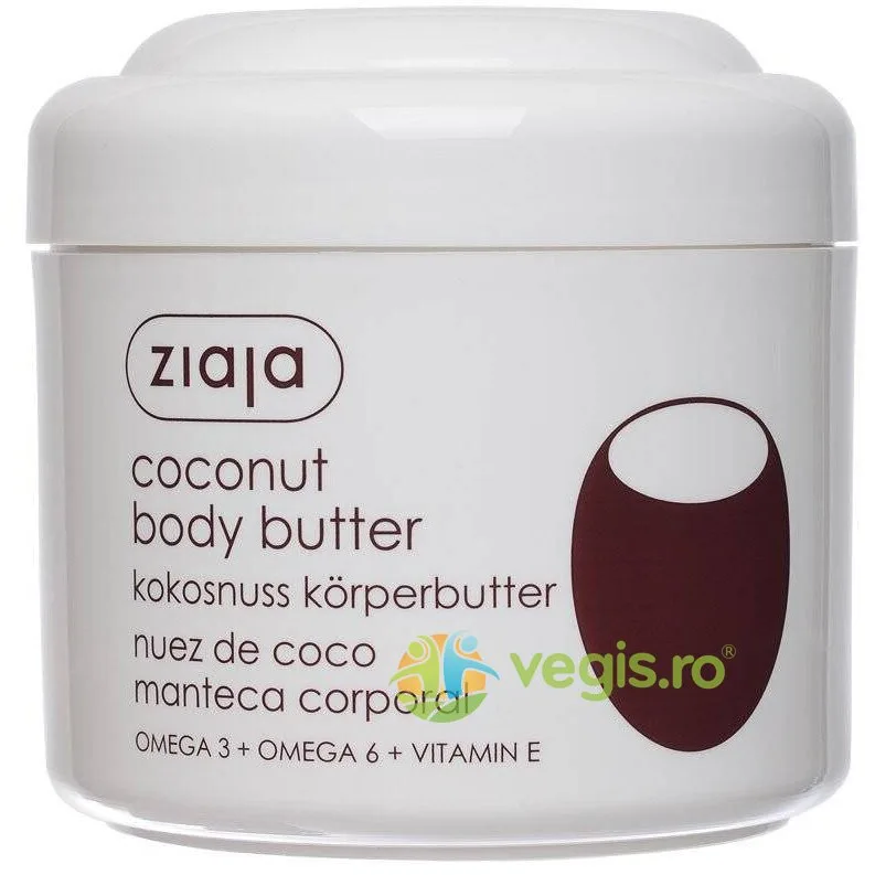 Unt De Corp Cu Cocos 200ml ZIAJA — preț și oferte