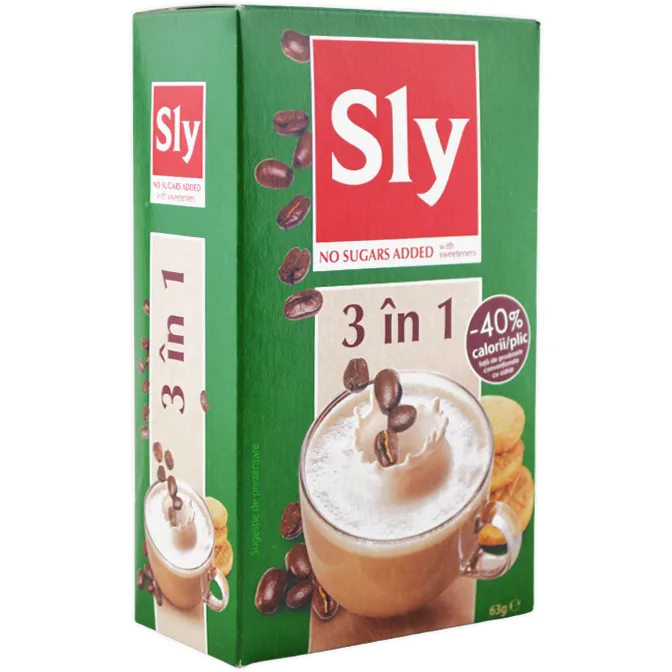 3 in 1 fara Zahar 7dz x 9g SLY&nbsp;NUTRITIA — preț și oferte
