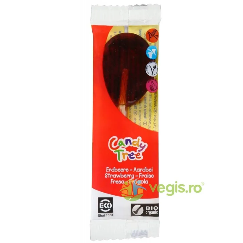 Acadea cu Capsuni Fara Gluten Ecologica/Bio 13g CANDY TREE — preț și oferte