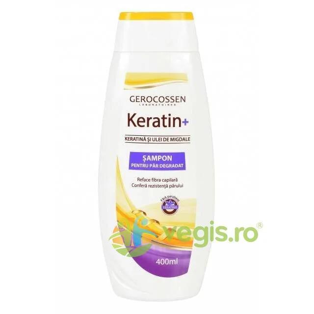 Keratin+ Sampon pentru Par Degradat 400ml GEROCOSSEN — preț și oferte