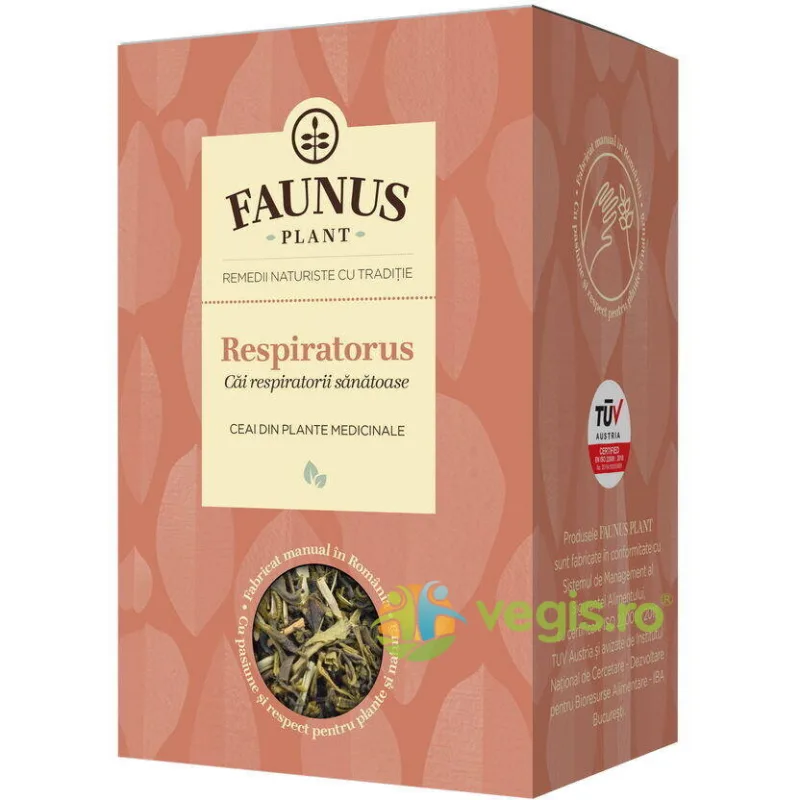 Ceai Respiratorus (Cai Respiratorii Sanatoase) 90g FAUNUS PLANT — preț și oferte