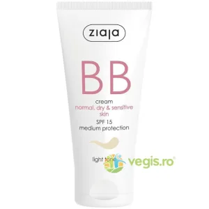 BB Cream Pentru Ten Normal, Uscat Si Sensibil SPF 15 - Light 50ml