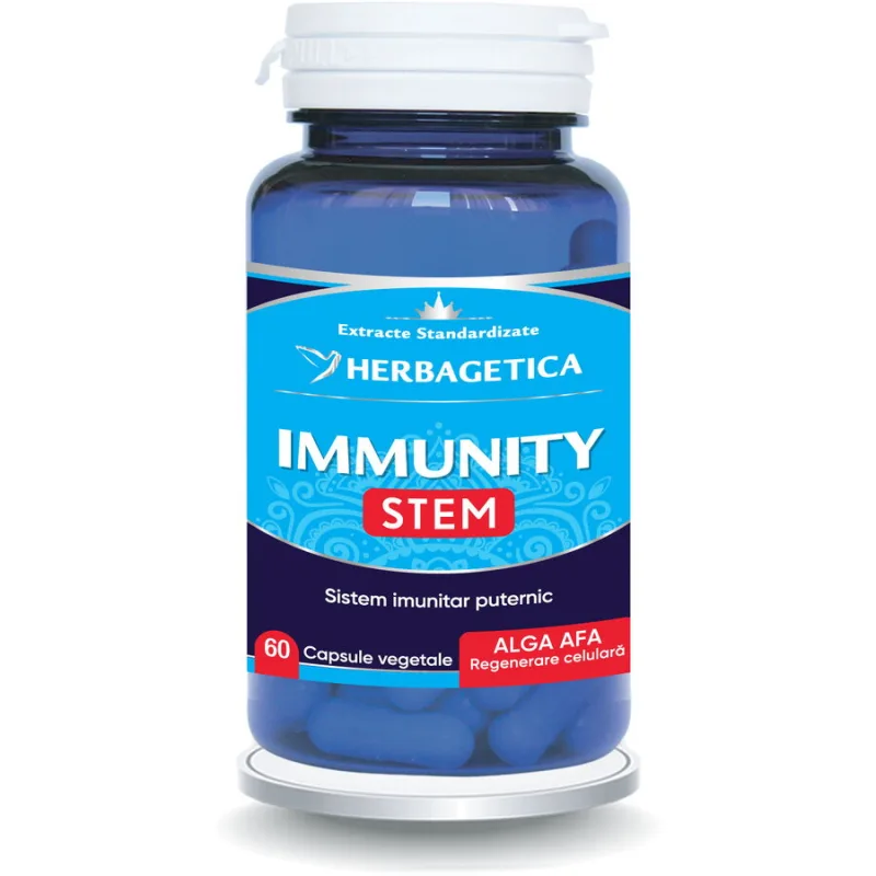 Immunity Stem 60cps HERBAGETICA — preț și oferte