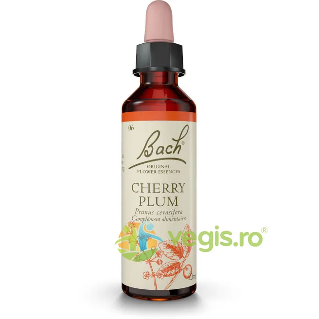 Bach 6 Cherry Plum (Corcodus) Picaturi 20ml BACH ORIGINALS FLOWER REMEDIES — preț și oferte