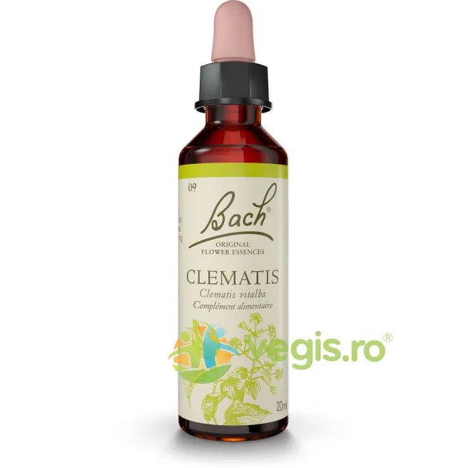 Bach 9 Clematis (Curpen) Picaturi 20ml BACH ORIGINALS FLOWER REMEDIES — preț și oferte