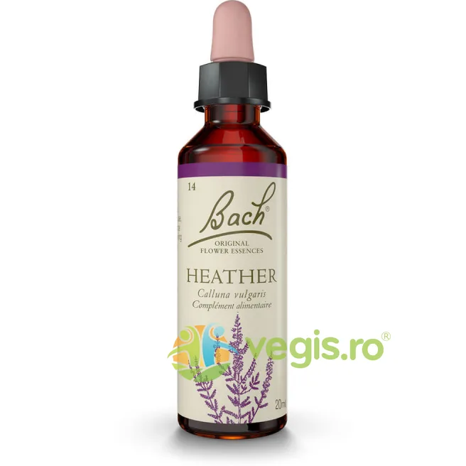 Bach 14 Heather (Iarba Neagra) Picaturi 20ml BACH ORIGINALS FLOWER REMEDIES — preț și oferte