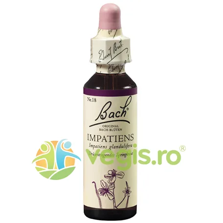 Bach 18 Impatiens (Slabanog) Picaturi 20ml BACH ORIGINALS FLOWER REMEDIES — preț și oferte