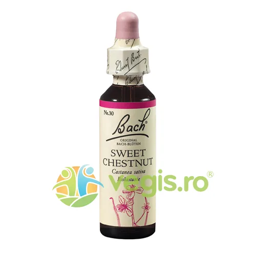 Bach 30 Sweet Chestnut (Castan Comestibil) Picaturi 20ml BACH ORIGINALS FLOWER REMEDIES — preț și oferte