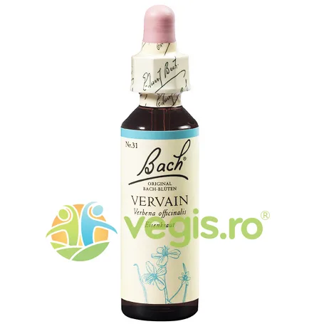 Bach 31 Vervain (Verbina) Picaturi 20ml BACH ORIGINALS FLOWER REMEDIES — preț și oferte